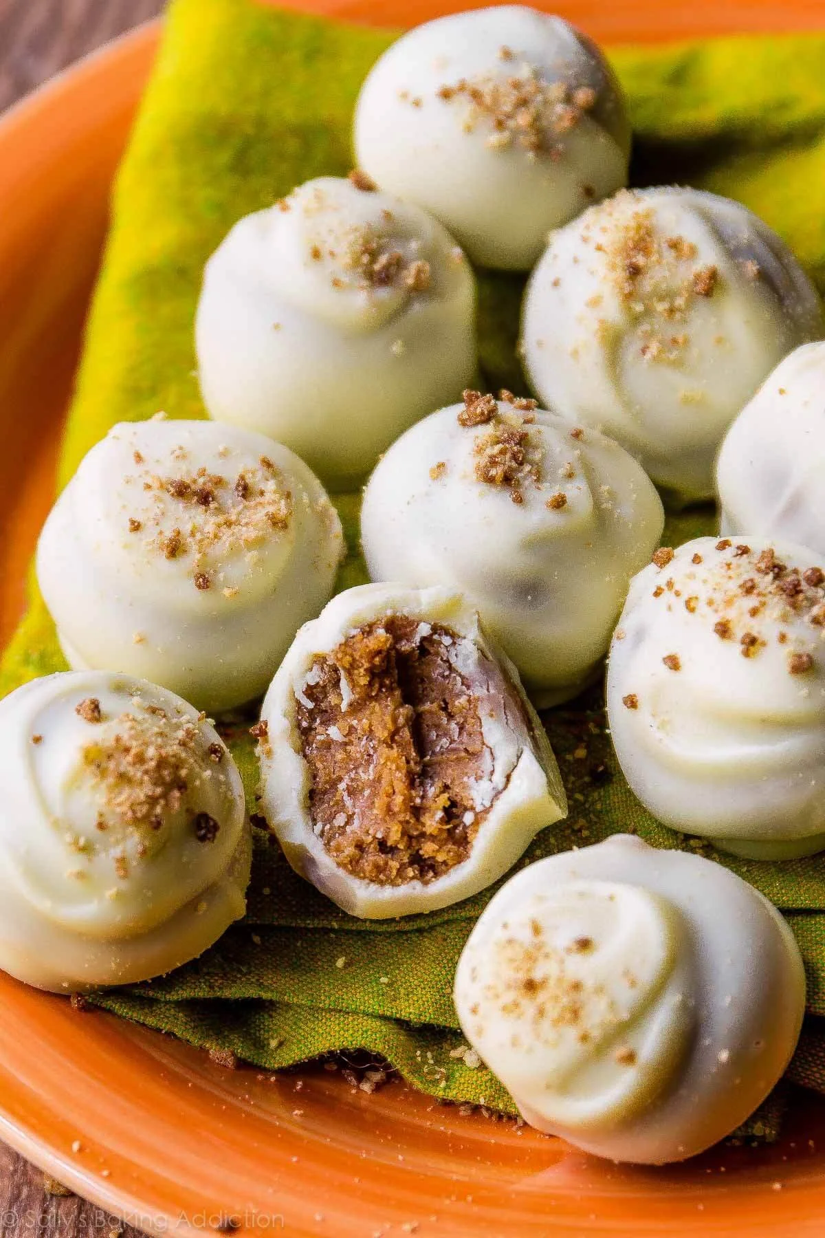 Autumn Spiced Pumpkin Truffles