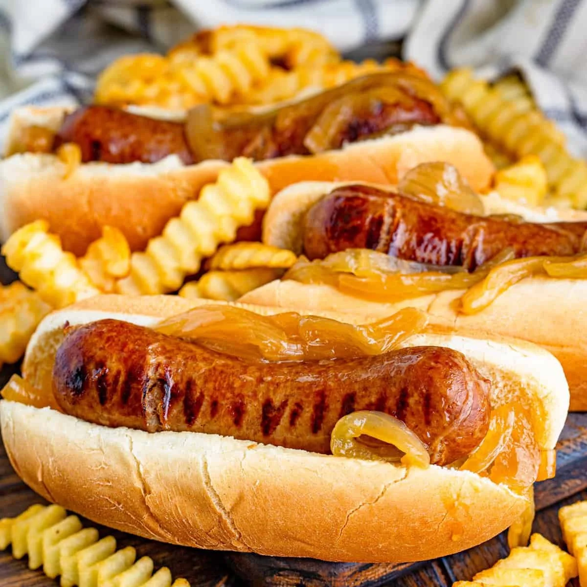Beer Brats in a Slow Cooker