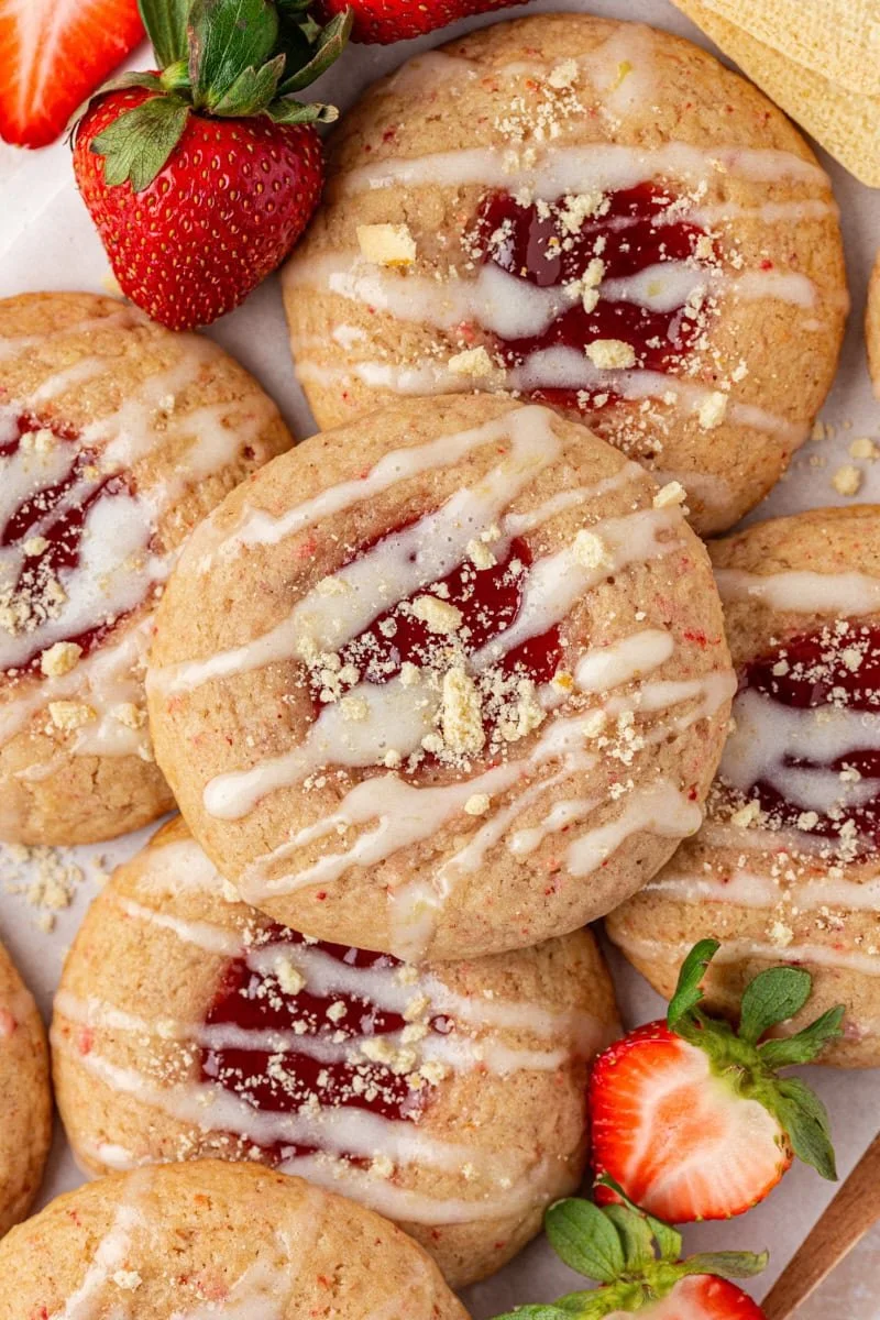Berry Shortcake Cookie Delights
