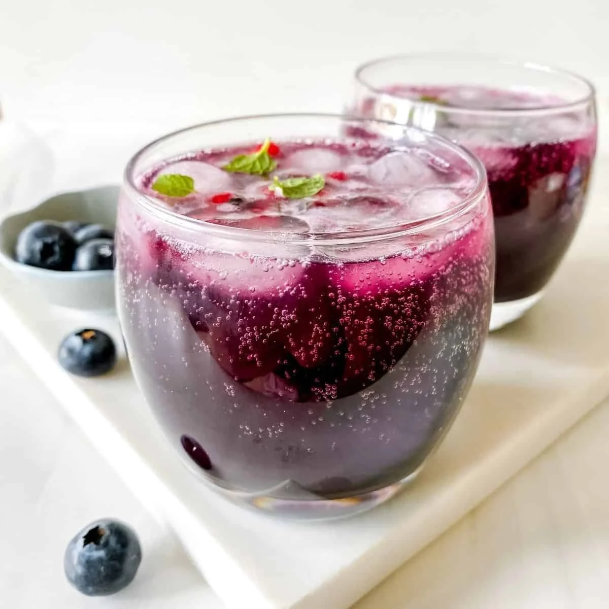 Blueberry Bliss Mocktail