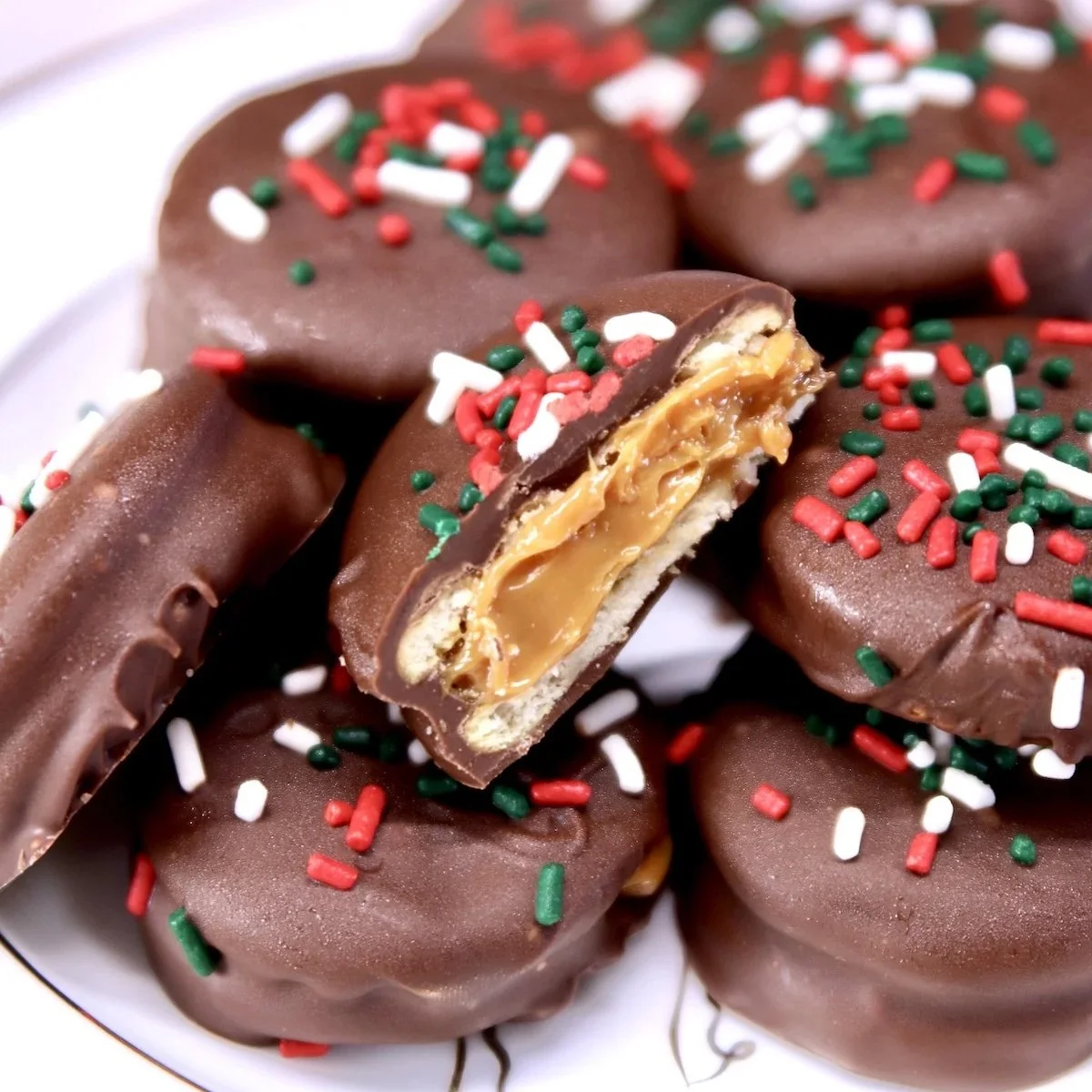 Caramel Ritz Cookie Delights