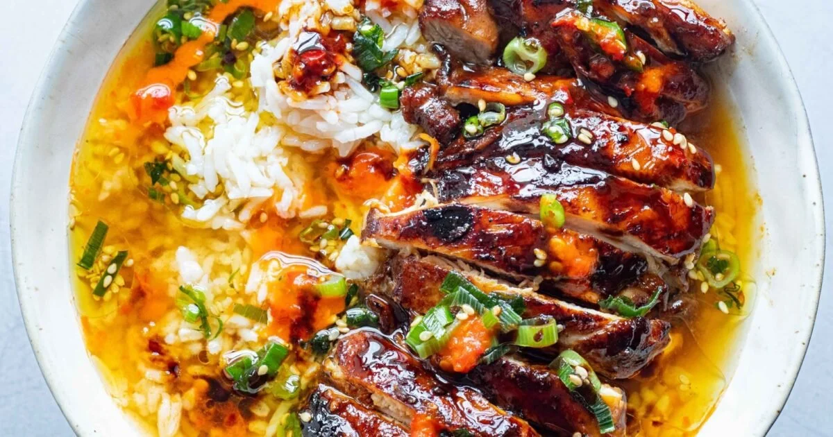 Caramelised Garlic Ginger Soy Chicken