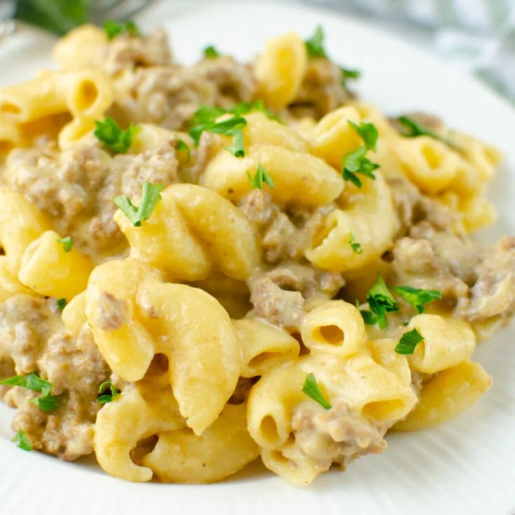 Cheeseburger Mac and Cheese