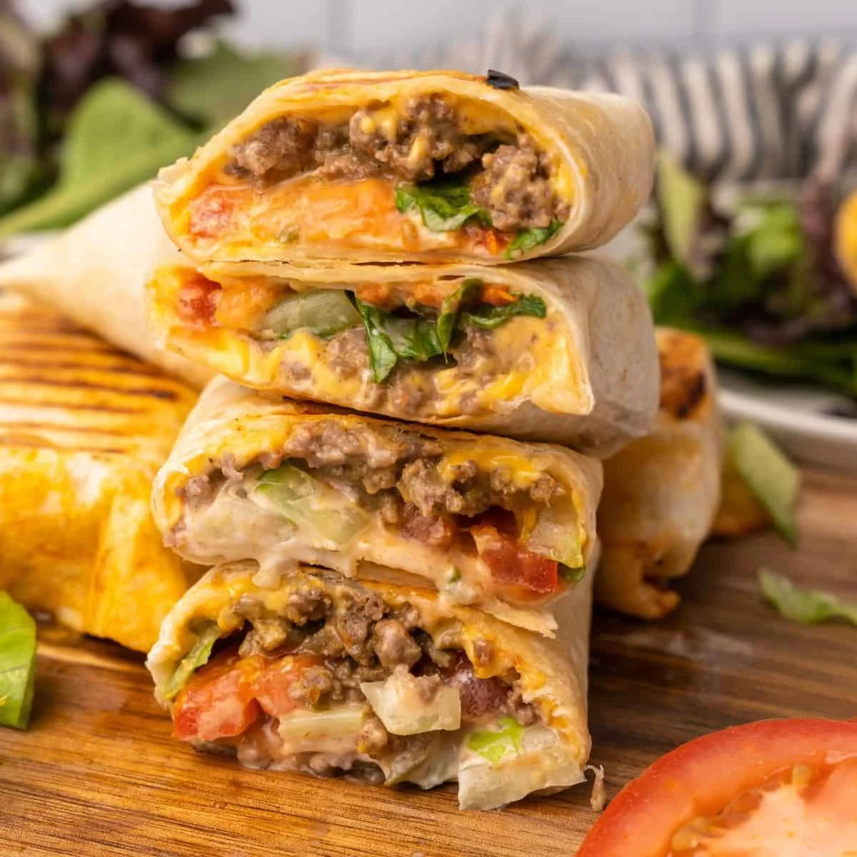 Cheeseburger Wrap