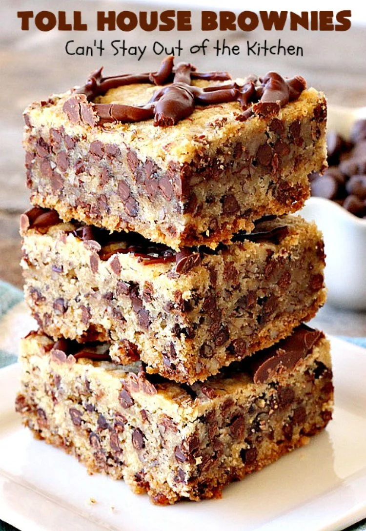 Classic Chocolate Chip Brownies
