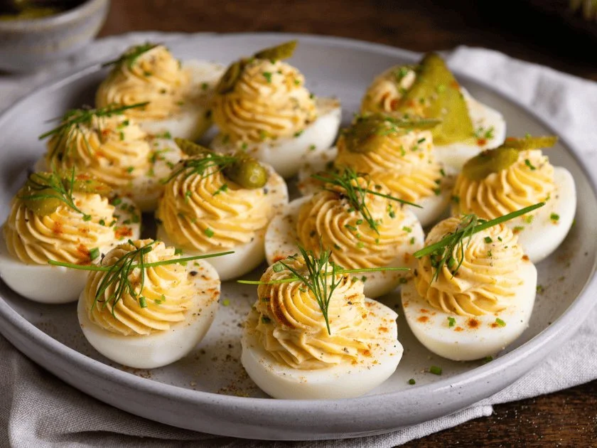 Classic Deviled Eggs: Grandma’s Blitz Recipe