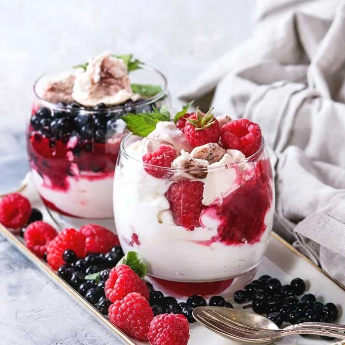 Classic Eton Mess Dessert