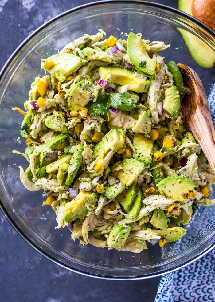 Creamy Avocado Chicken Salad