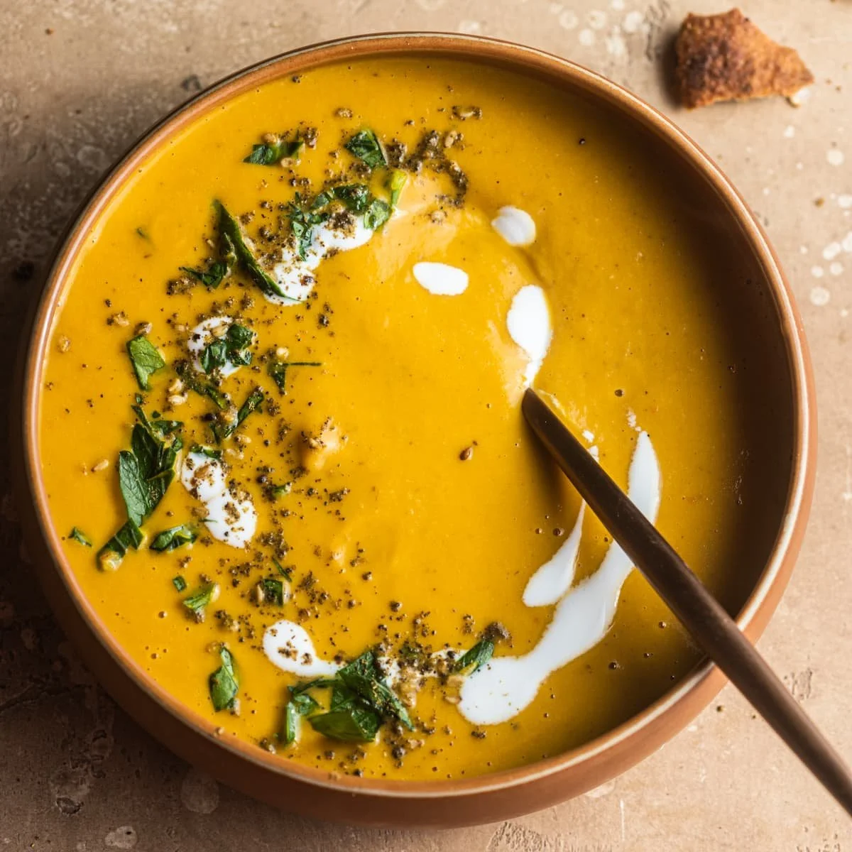 Creamy Carrot and Lentil Soup