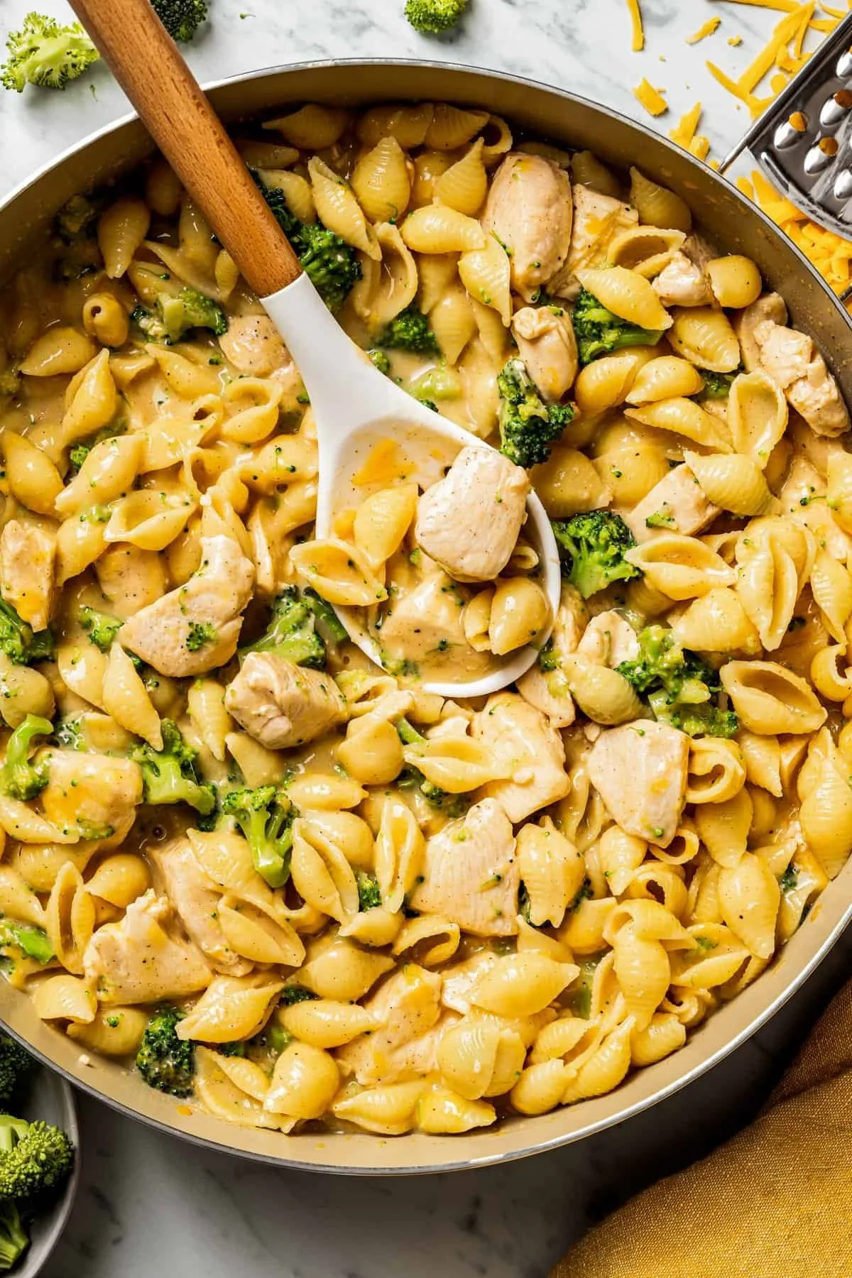 Creamy Chicken Broccoli Pasta