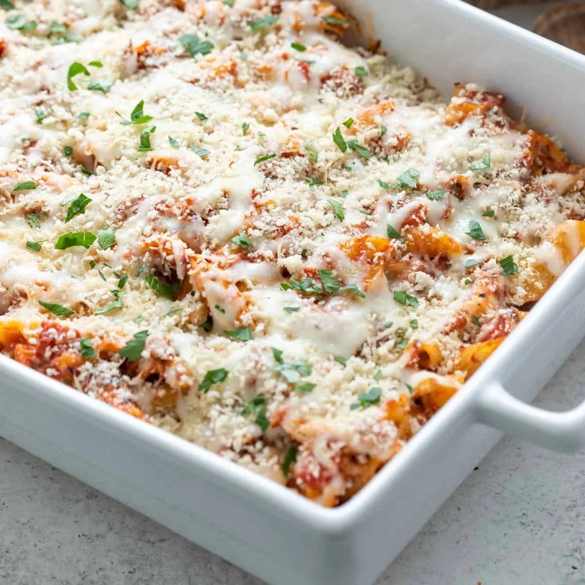 Creamy Chicken Parmesan Bake