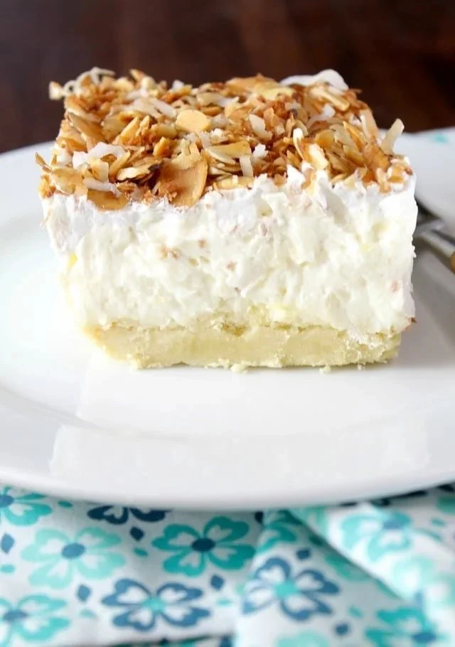 Creamy Coconut Pie Bars