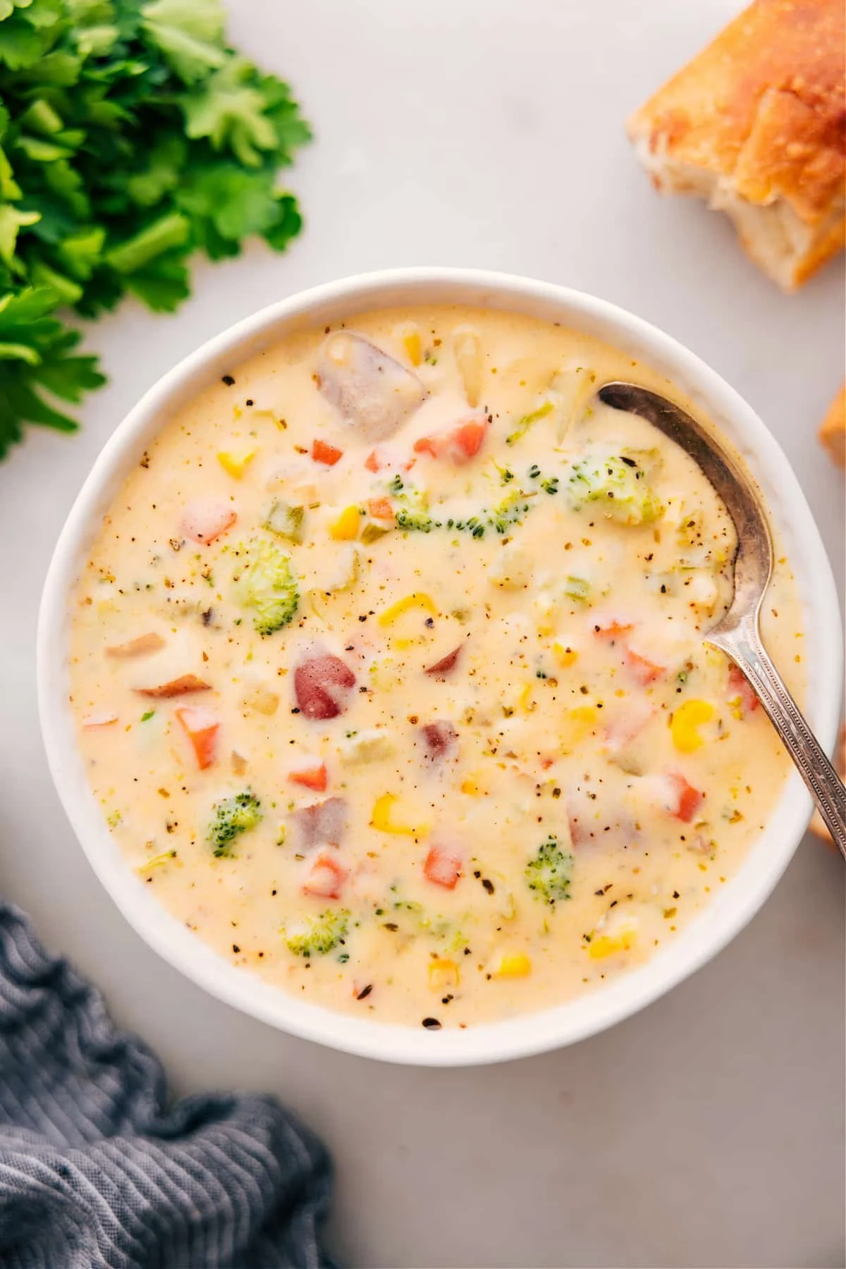 Creamy Garden Vegetable Soup