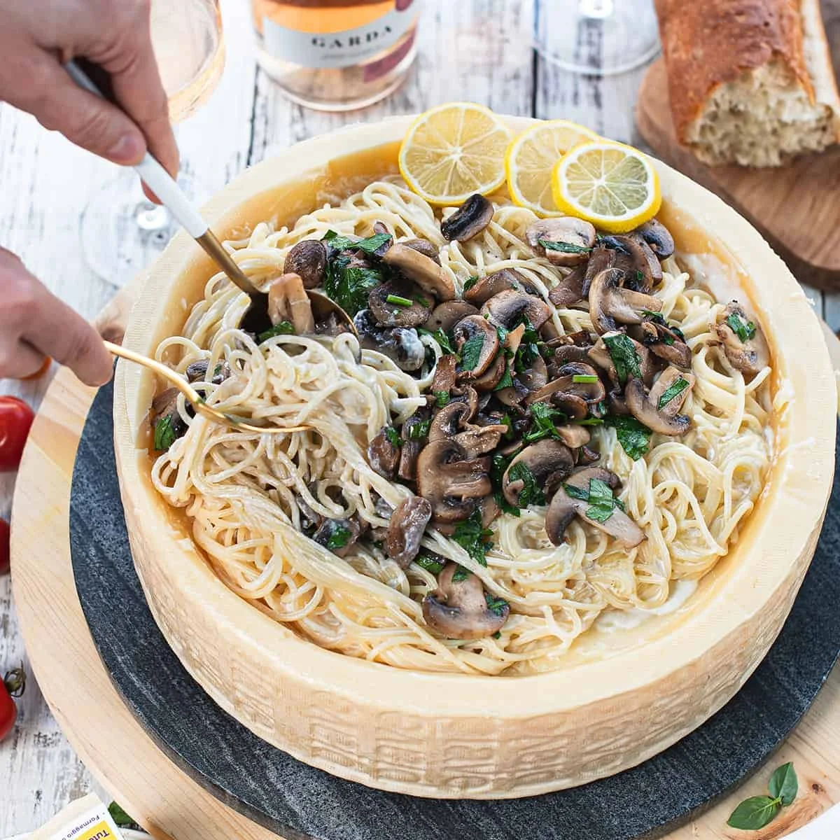Creamy Mushroom Alfredo Recipe