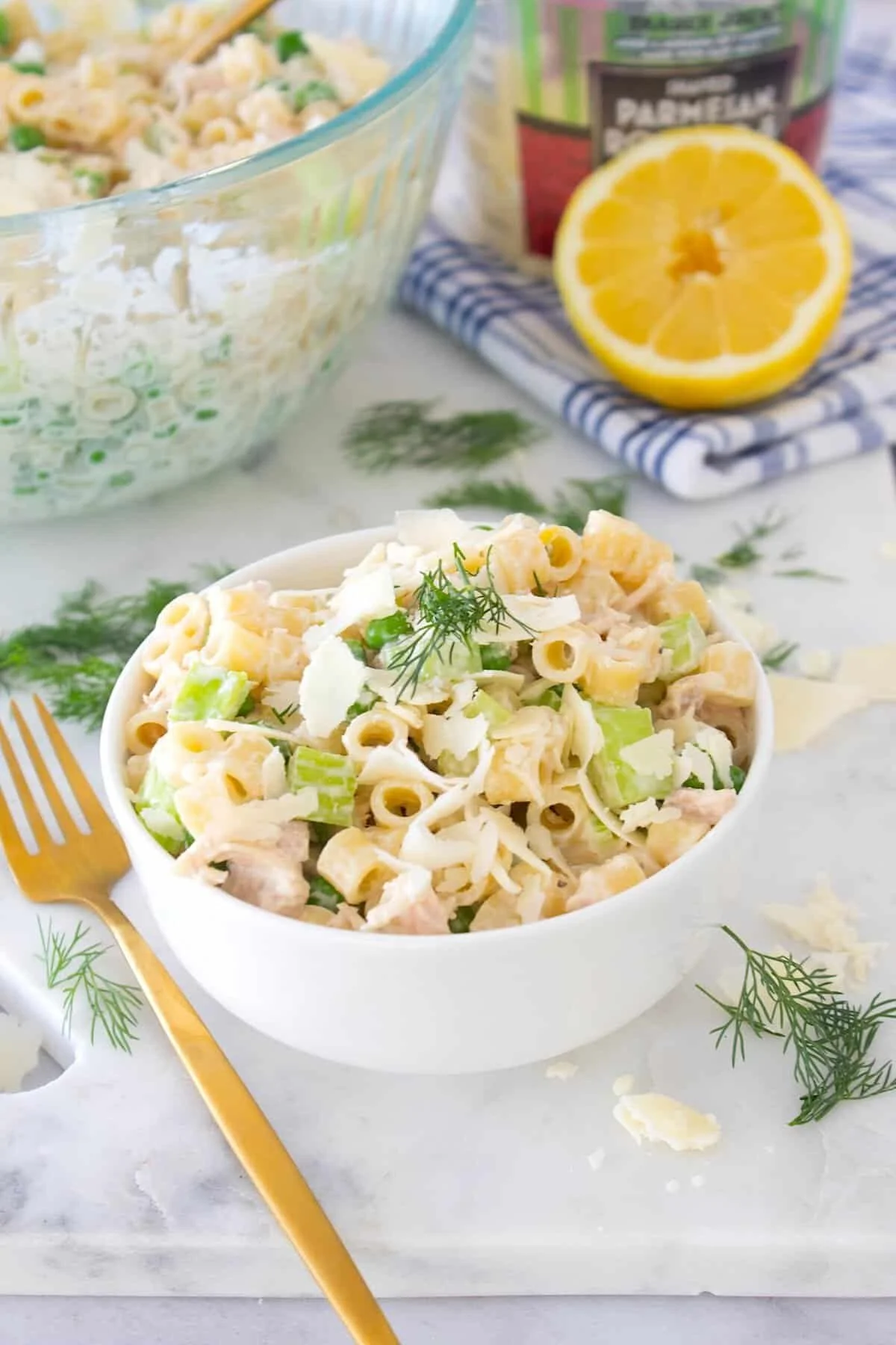 Creamy Pasta Salad with Tuna