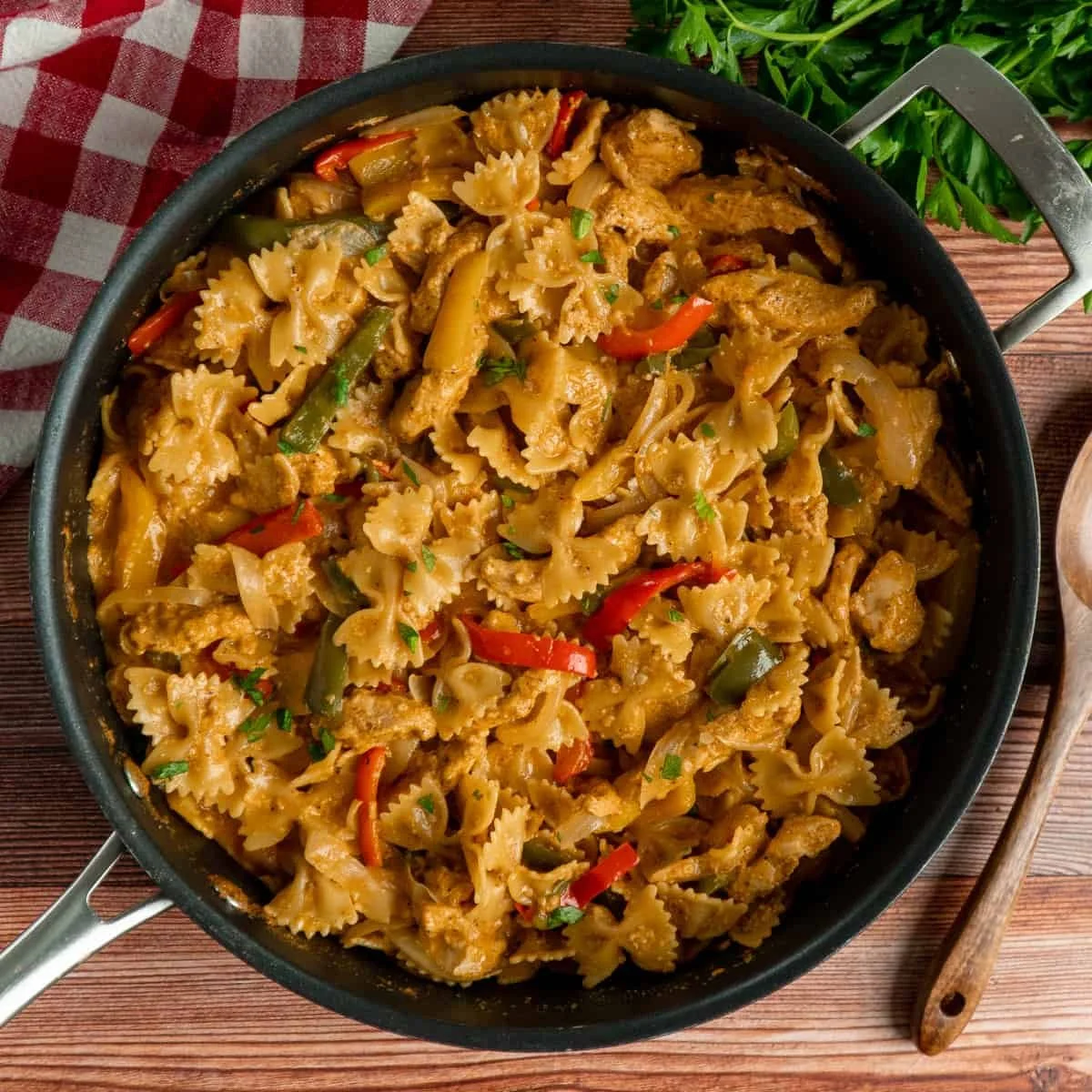 Creamy Tex-Mex Chicken Pasta