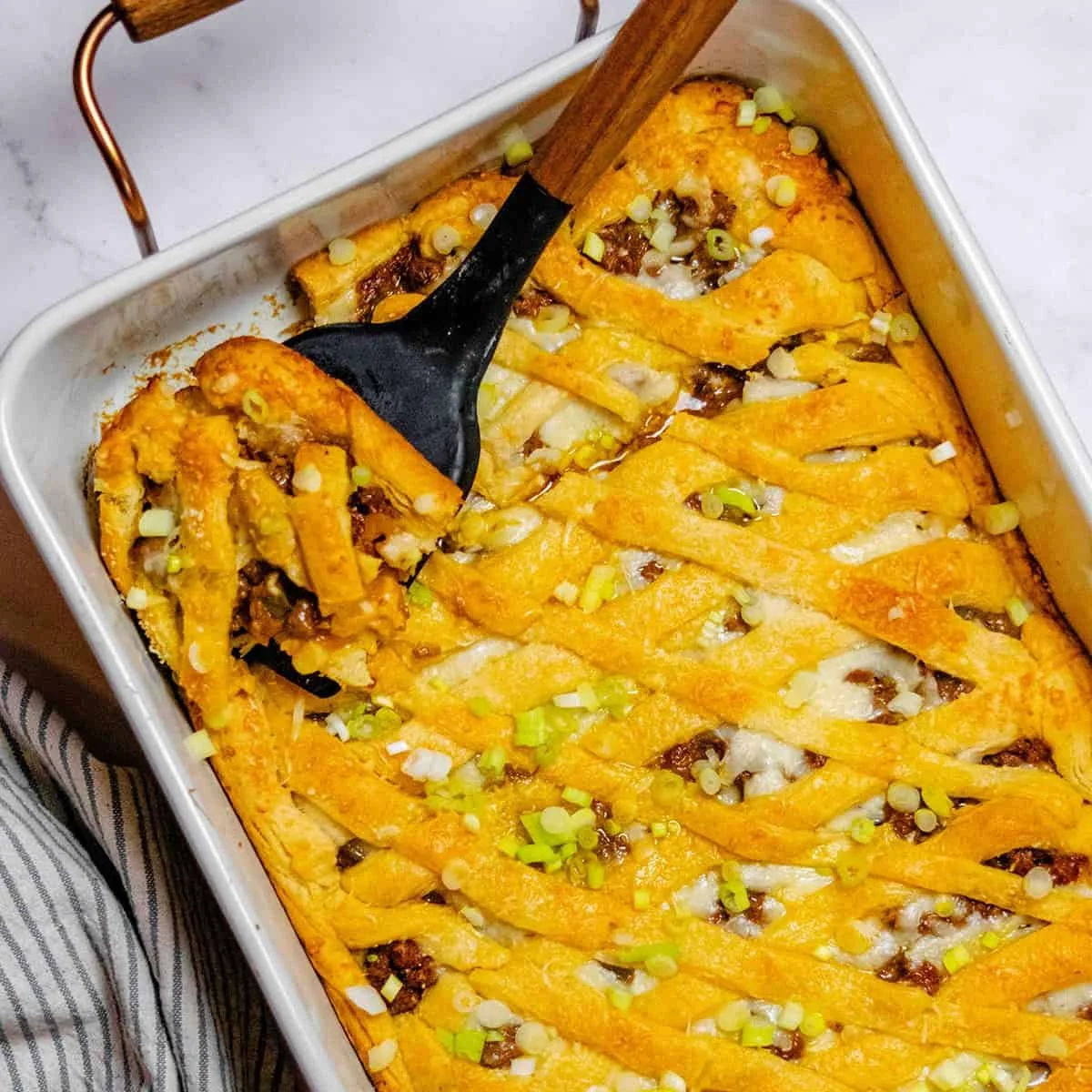 Crescent Sloppy Joe Bake