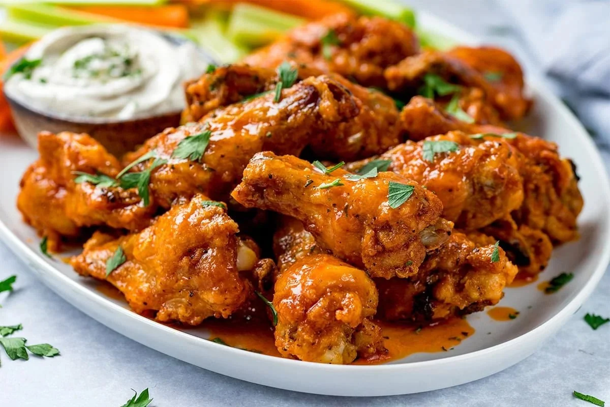 Crispy Baked Buffalo Wings