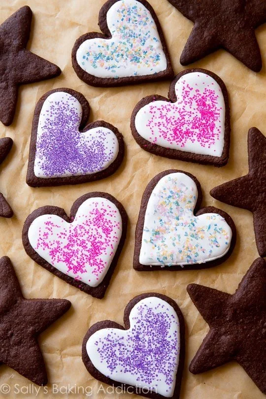 Decadent Chocolate Sugar Cookies