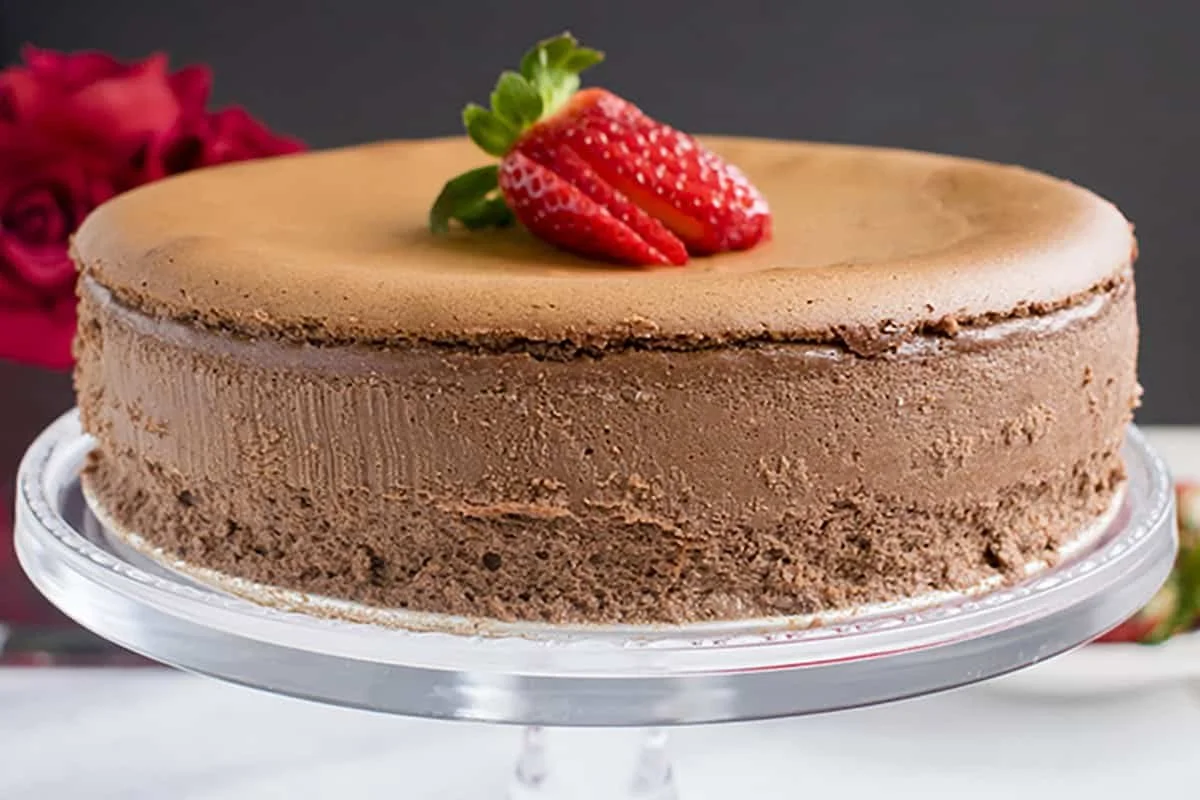 Decadent Gluten-Free Chocolate Cheesecake
