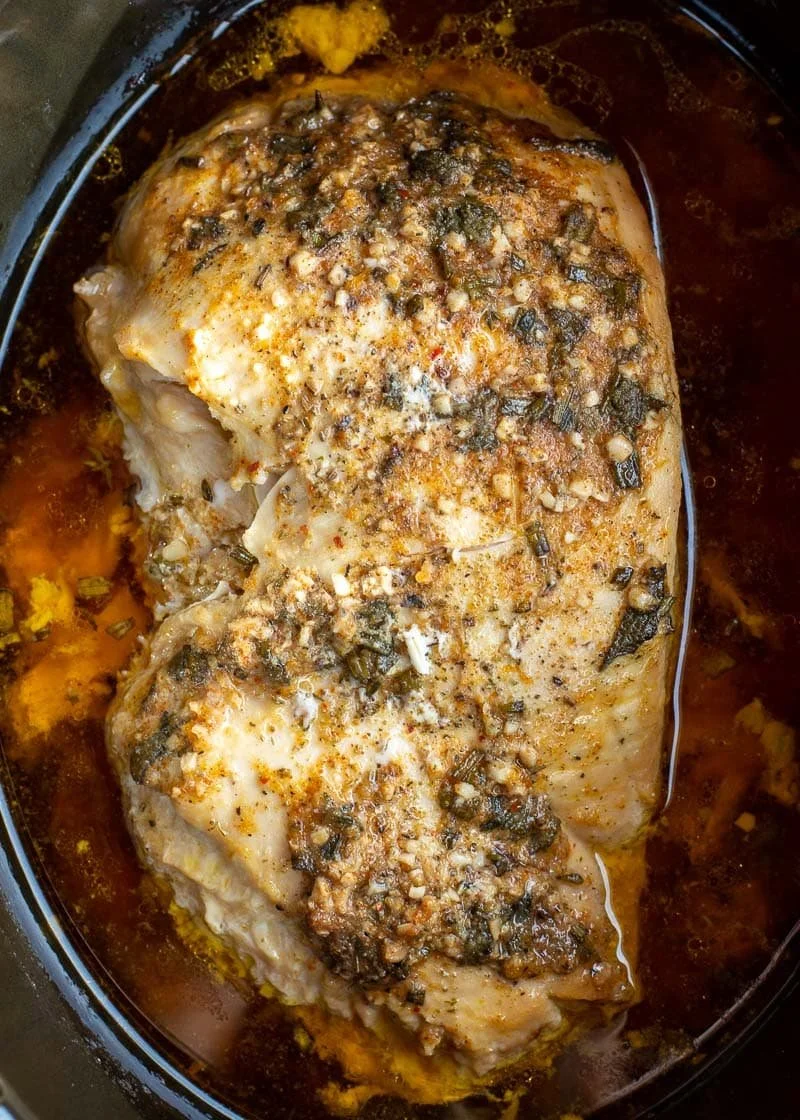 Easy Crockpot Turkey Breast