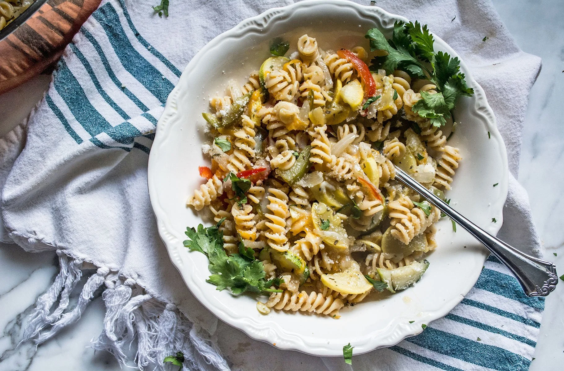 Easy Gluten-Free Chickpea Pasta Primavera