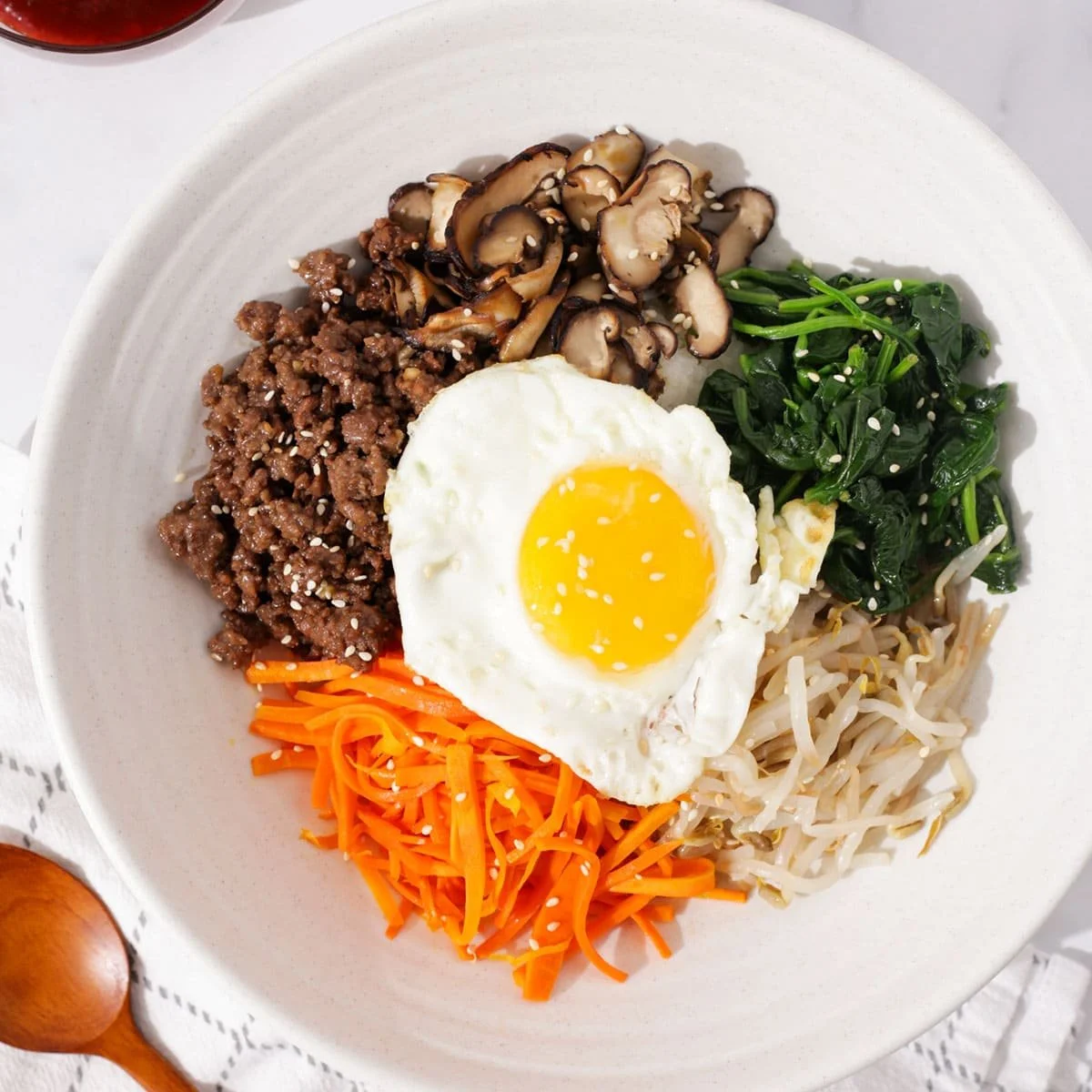 Easy Korean Bibimbap