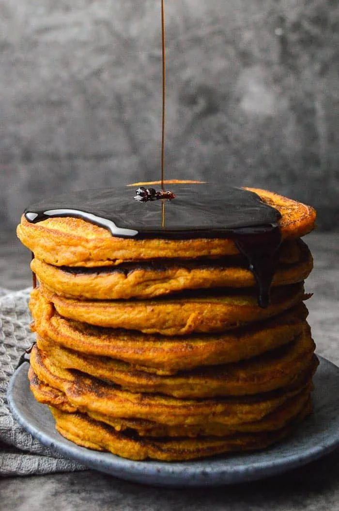 Easy Vegan Pumpkin Pancakes
