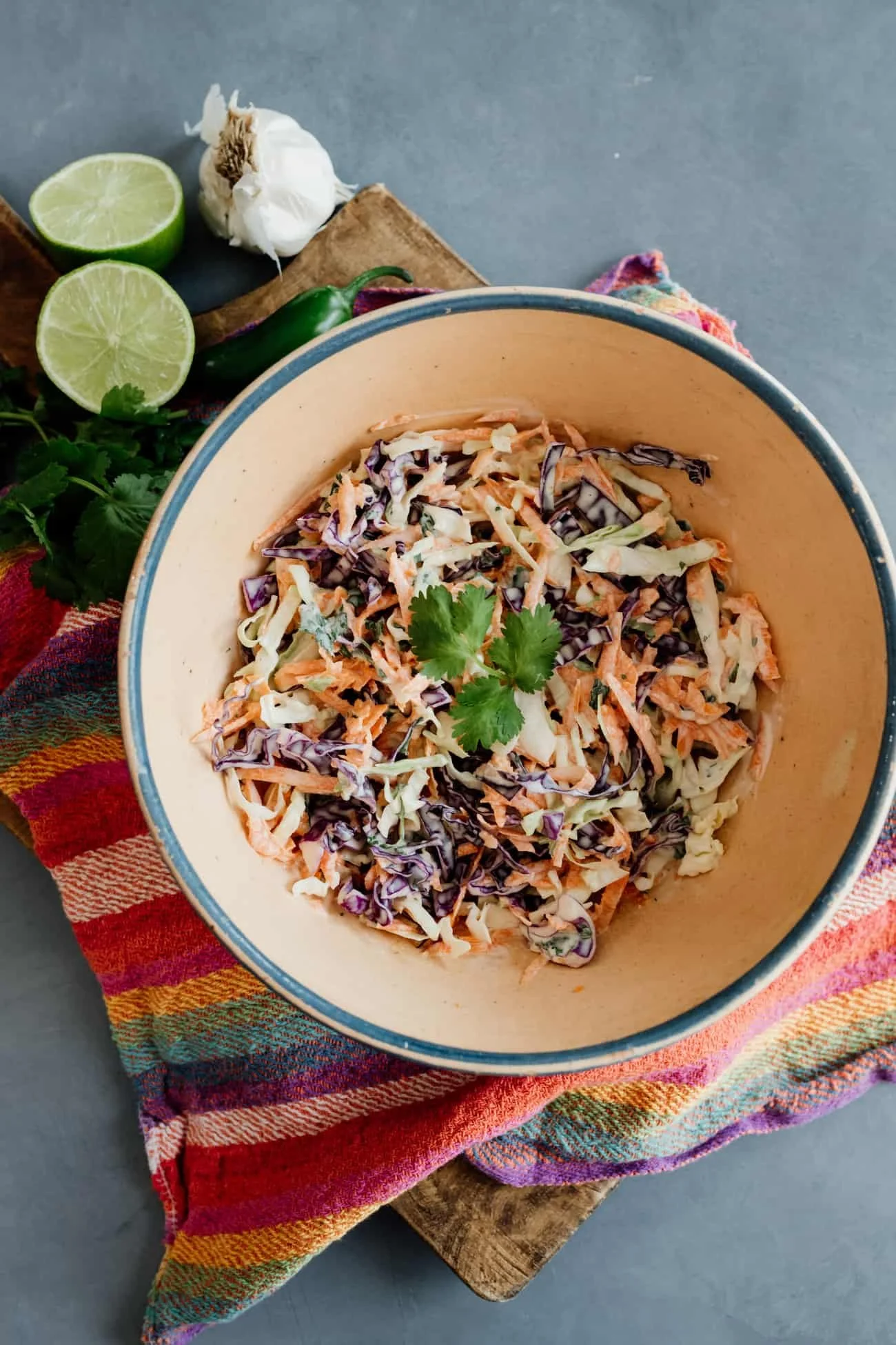 Fiery Coleslaw for Fish Tacos