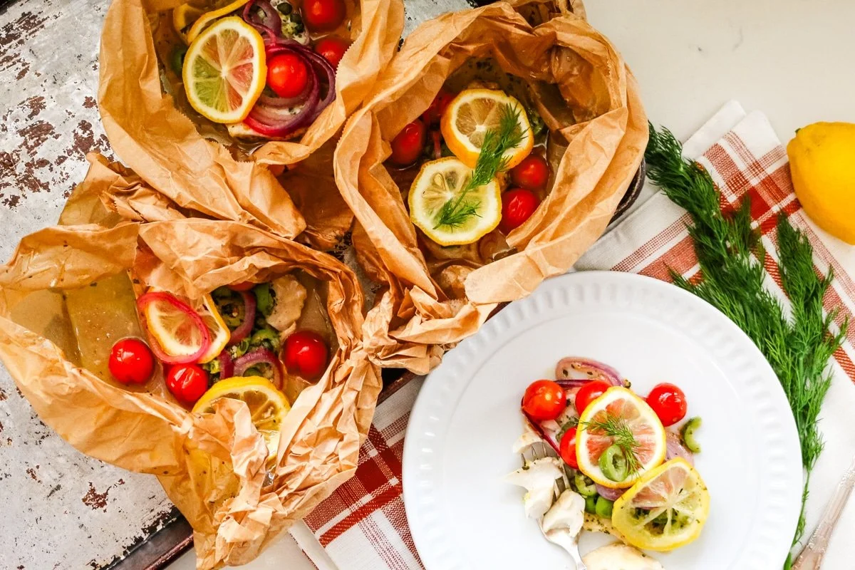 Fish Baked in Parchment