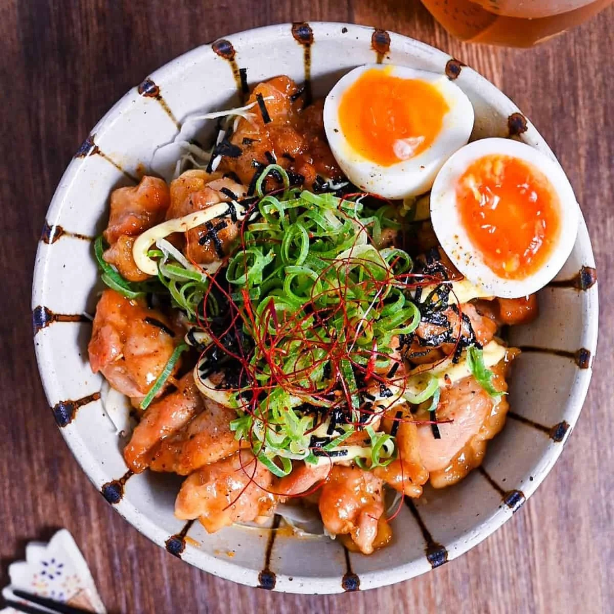 Garlic Teriyaki Chicken Donburi