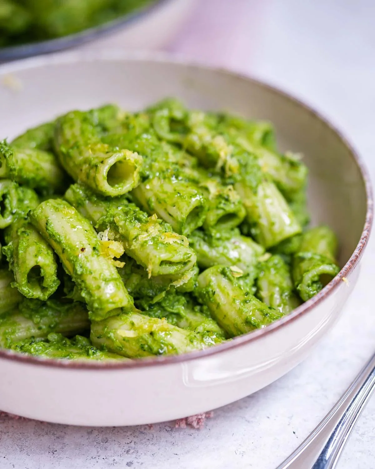Green Pasta with Broccoli