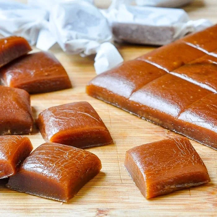Homemade Chewy Caramel Treats