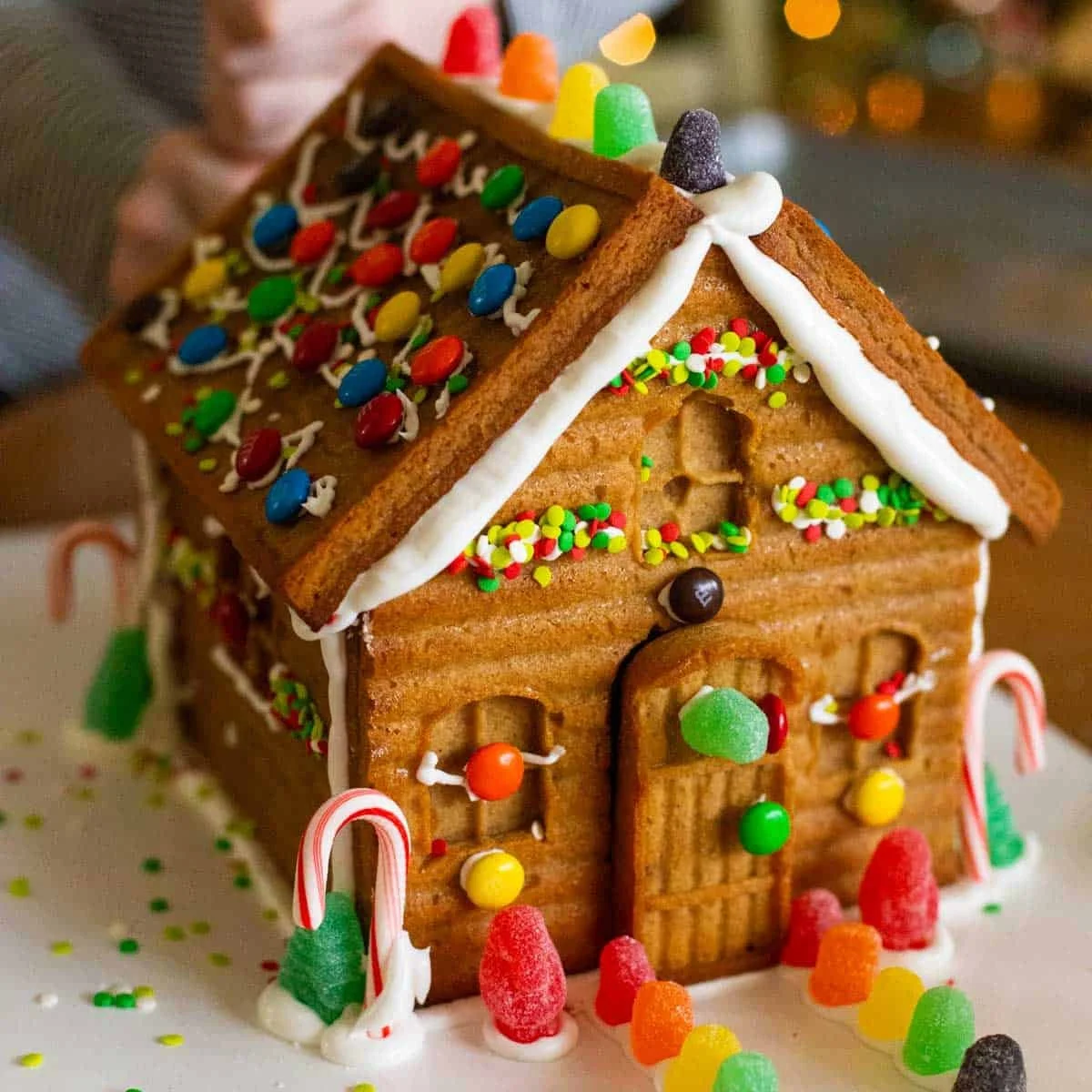 Homemade Gingerbread House