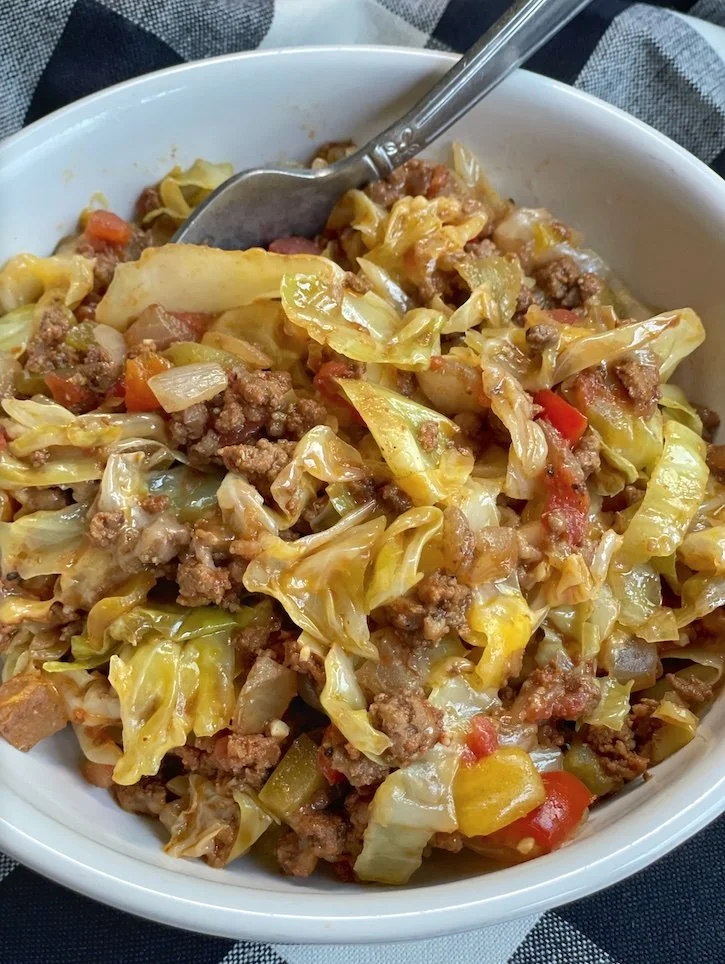 Keto Cabbage Roll Skillet