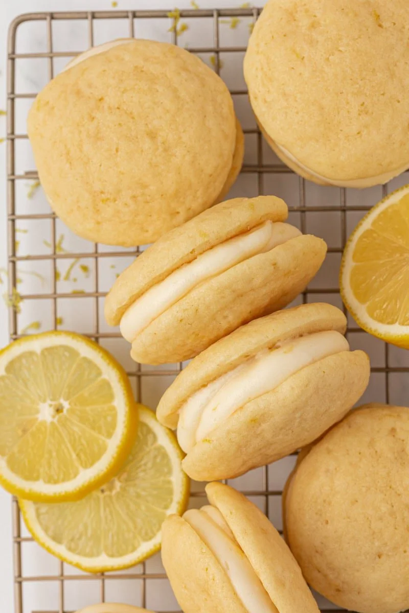 Lemon Cream Whoopie Pies