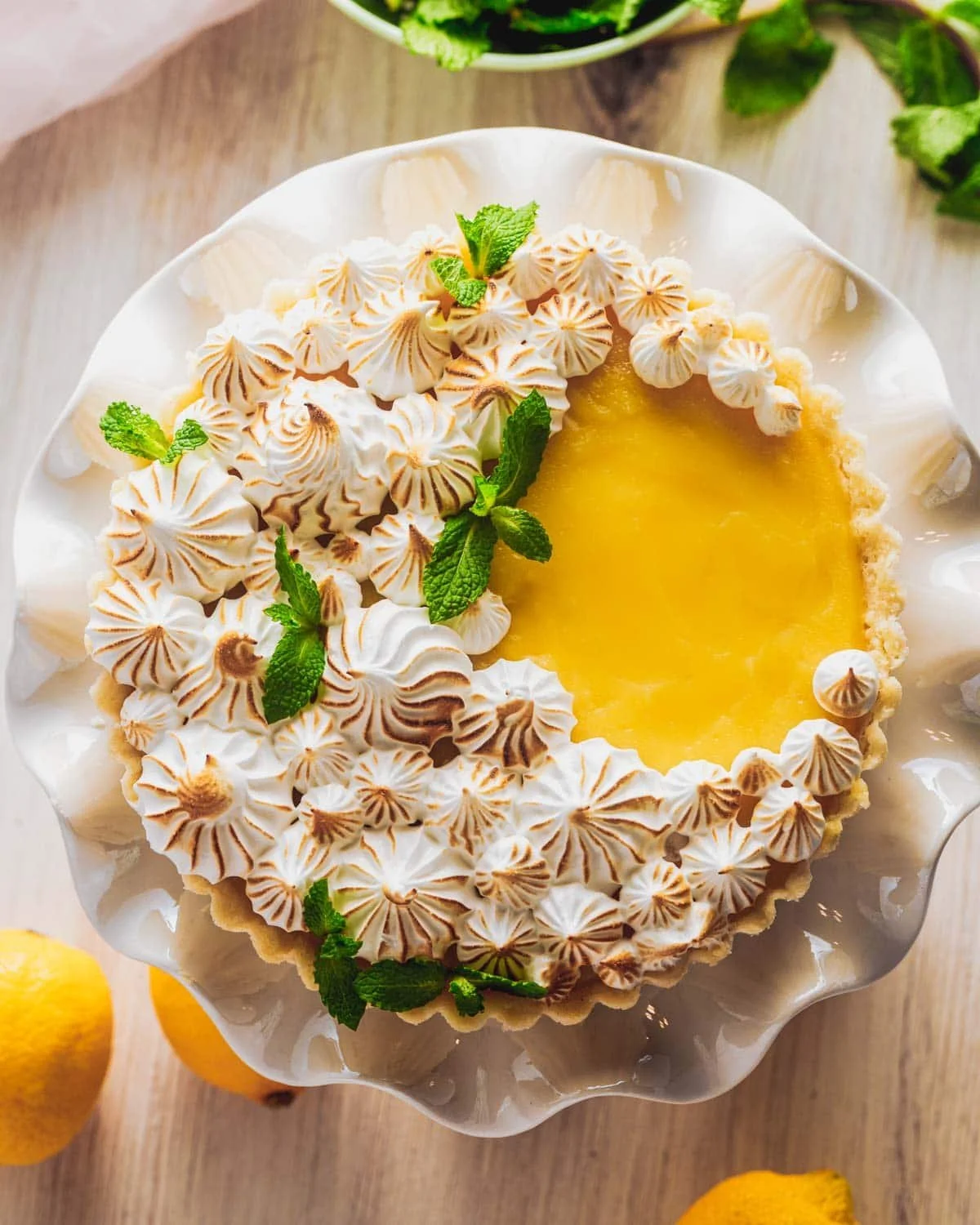 Lemon Tart with Meringue