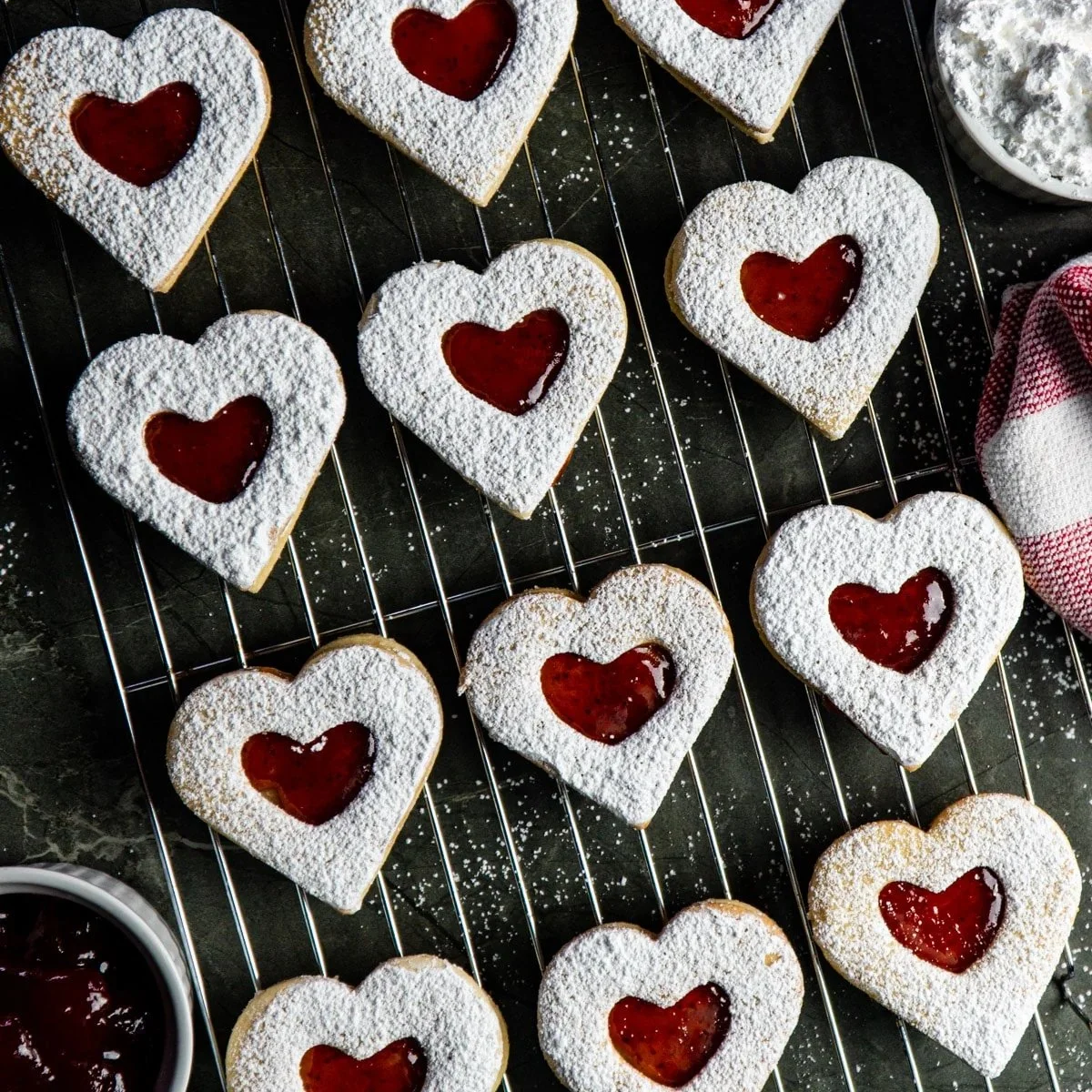 Linzer Cookies