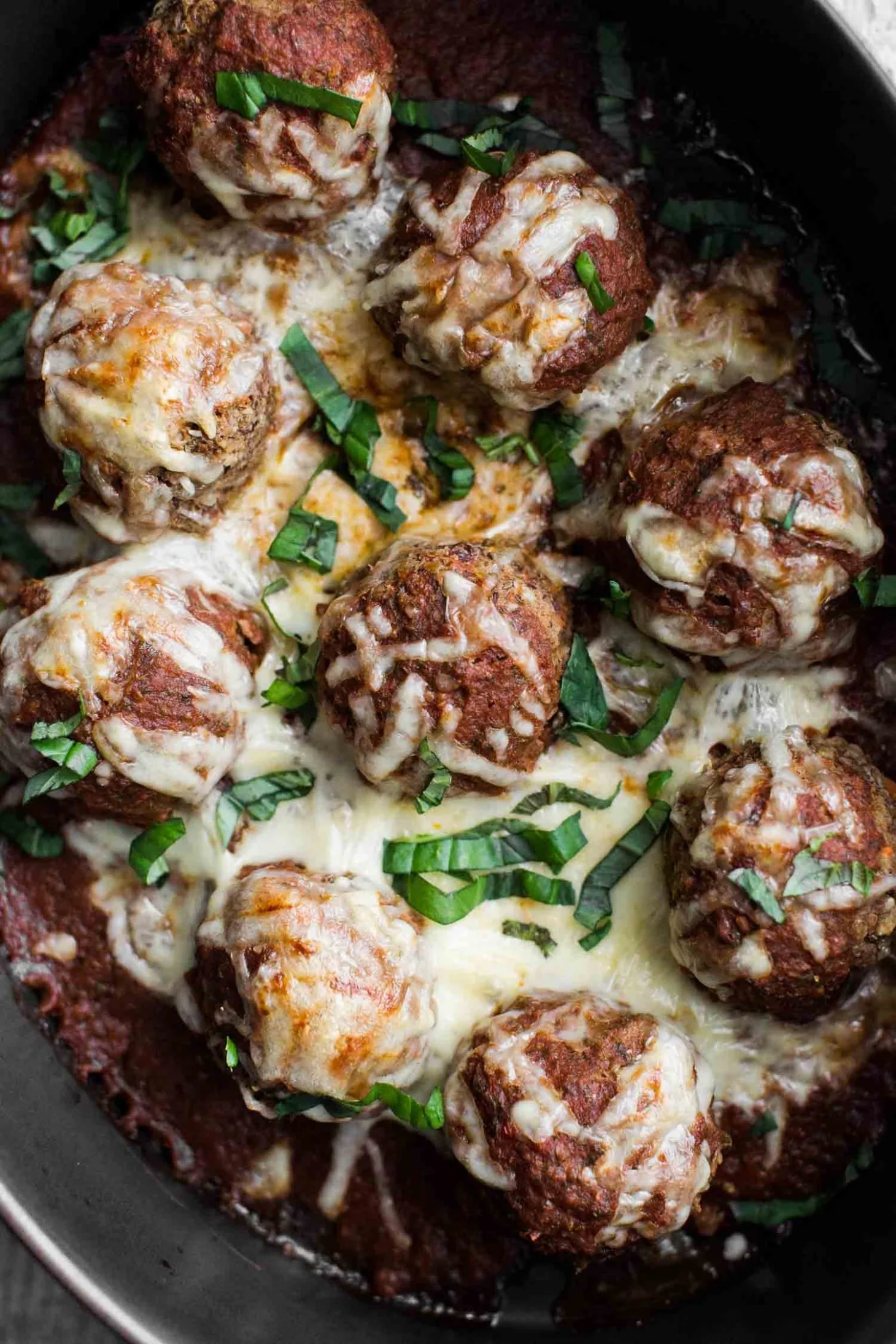 Marinara Lentil Bites with Mozzarella