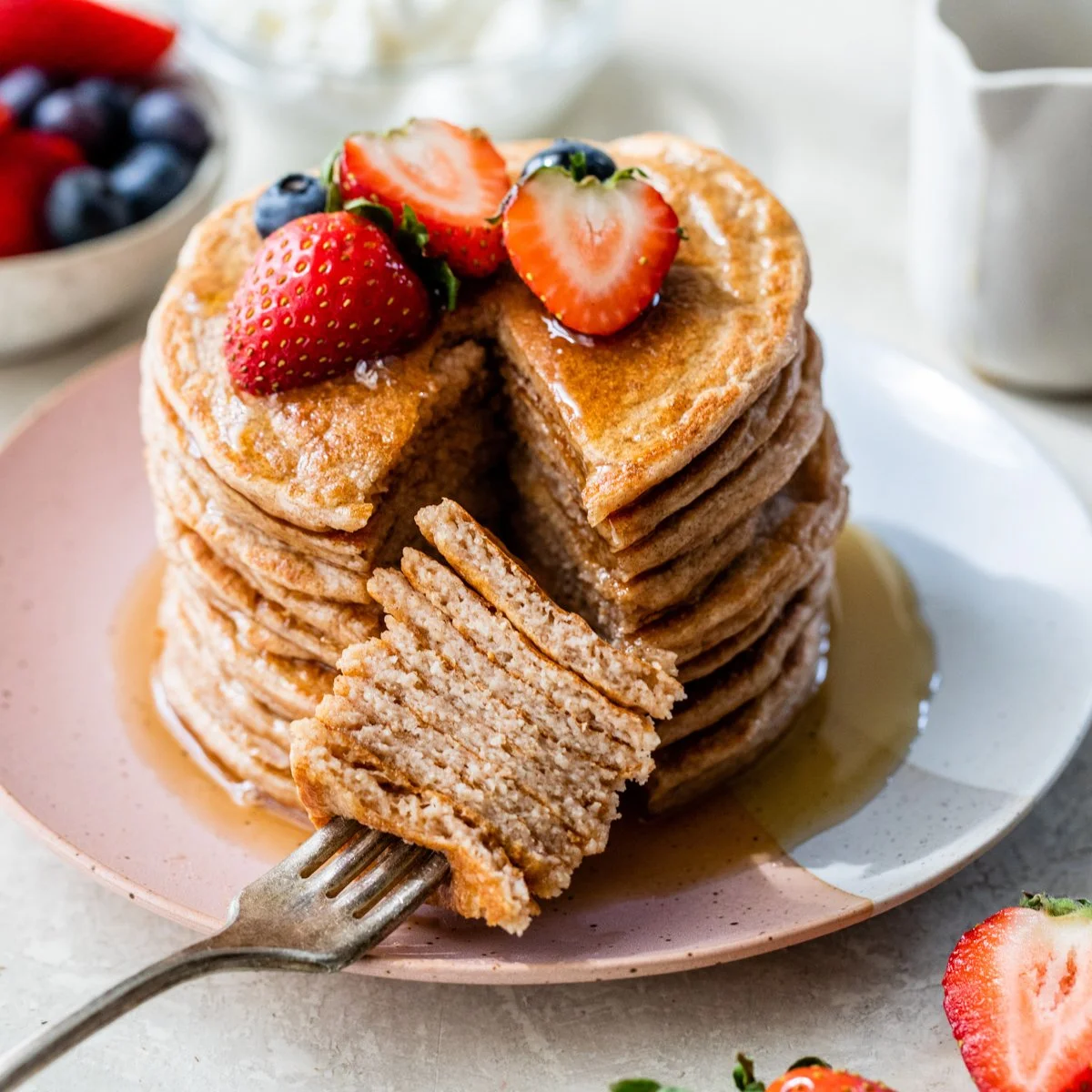 Minute High-Protein Cottage Cheese Pancakes