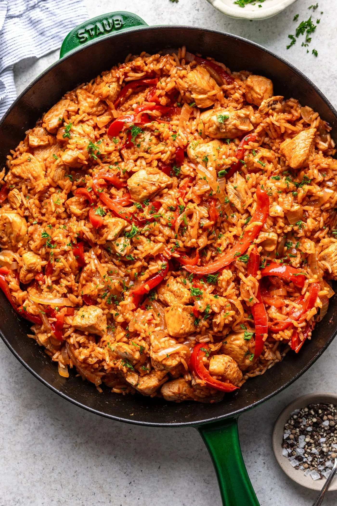 Minute One Pan Chicken and Rice