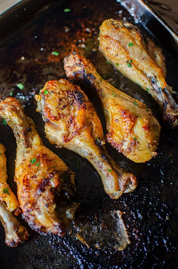 Oven-Baked Crispy Chicken Drumsticks