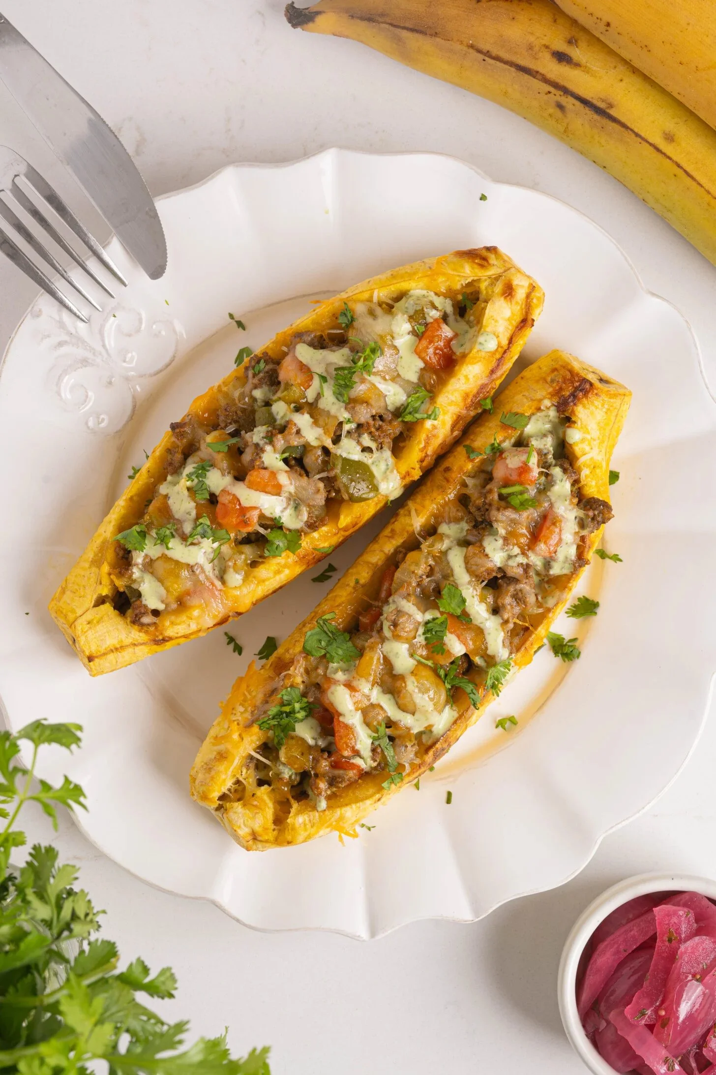 Puerto Rican Sweet Plantain Canoas
