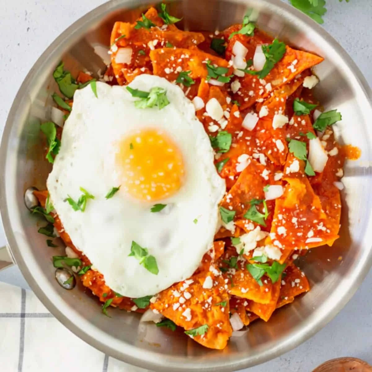 Red Chilaquiles Recipe