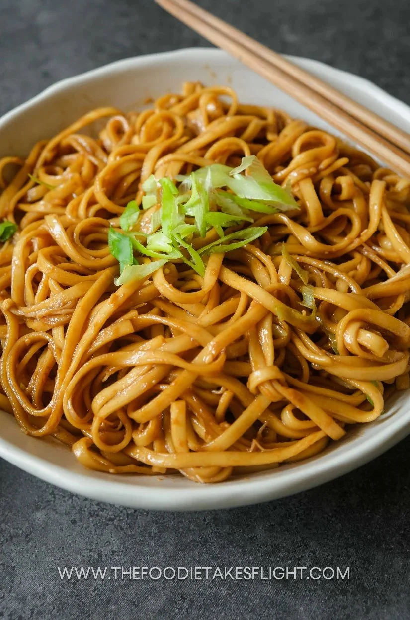 Roasted Garlic Butter Noodles