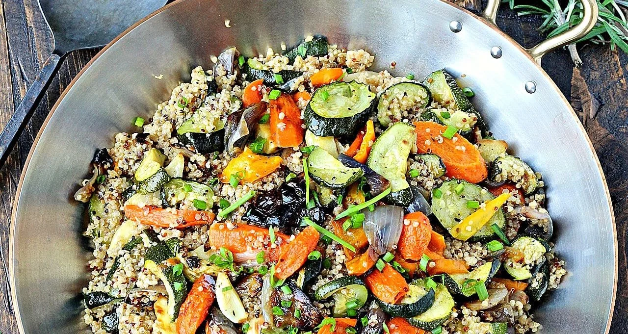 Roasted Vegetable Quinoa Bowl