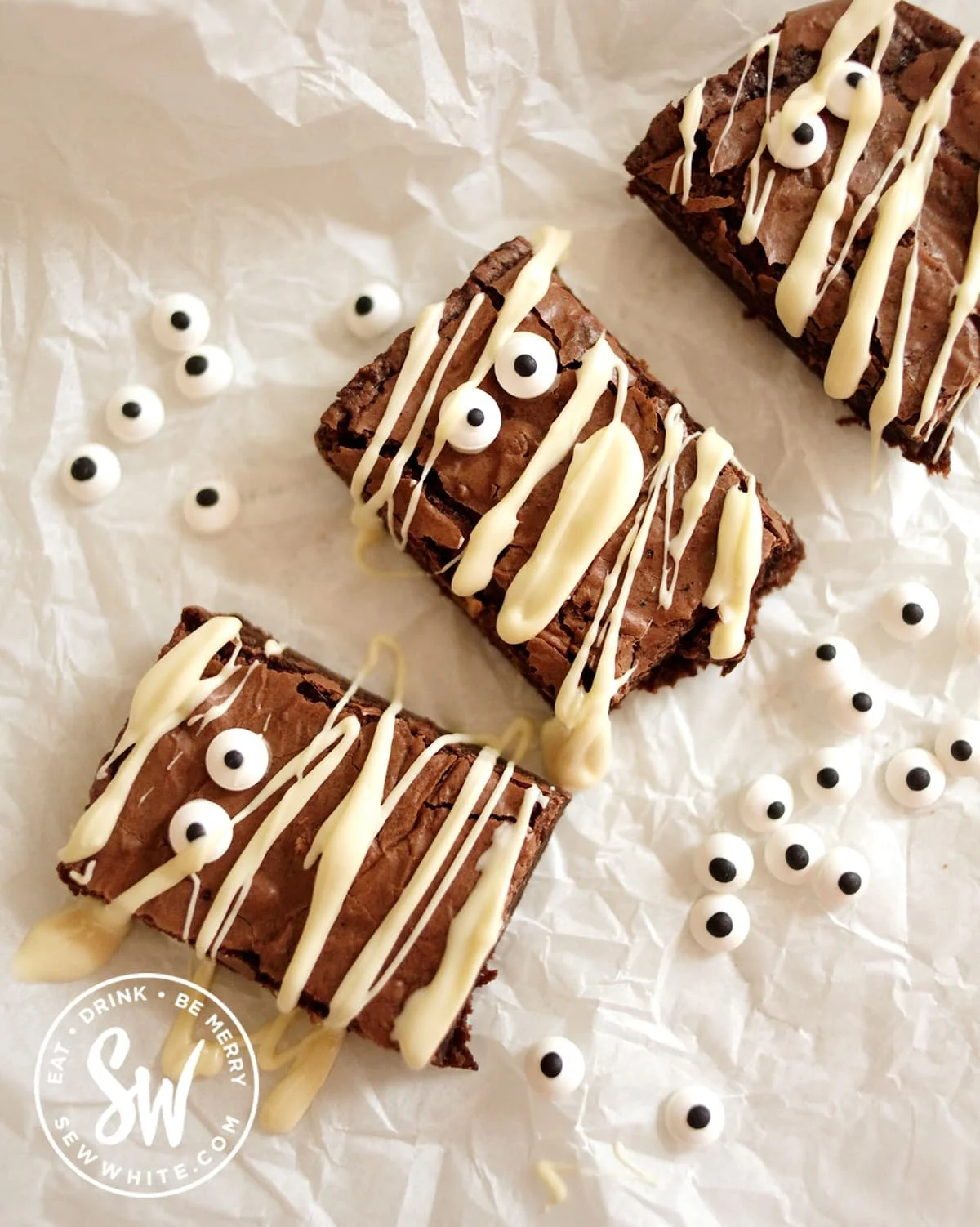Simple Halloween Brownies Recipe