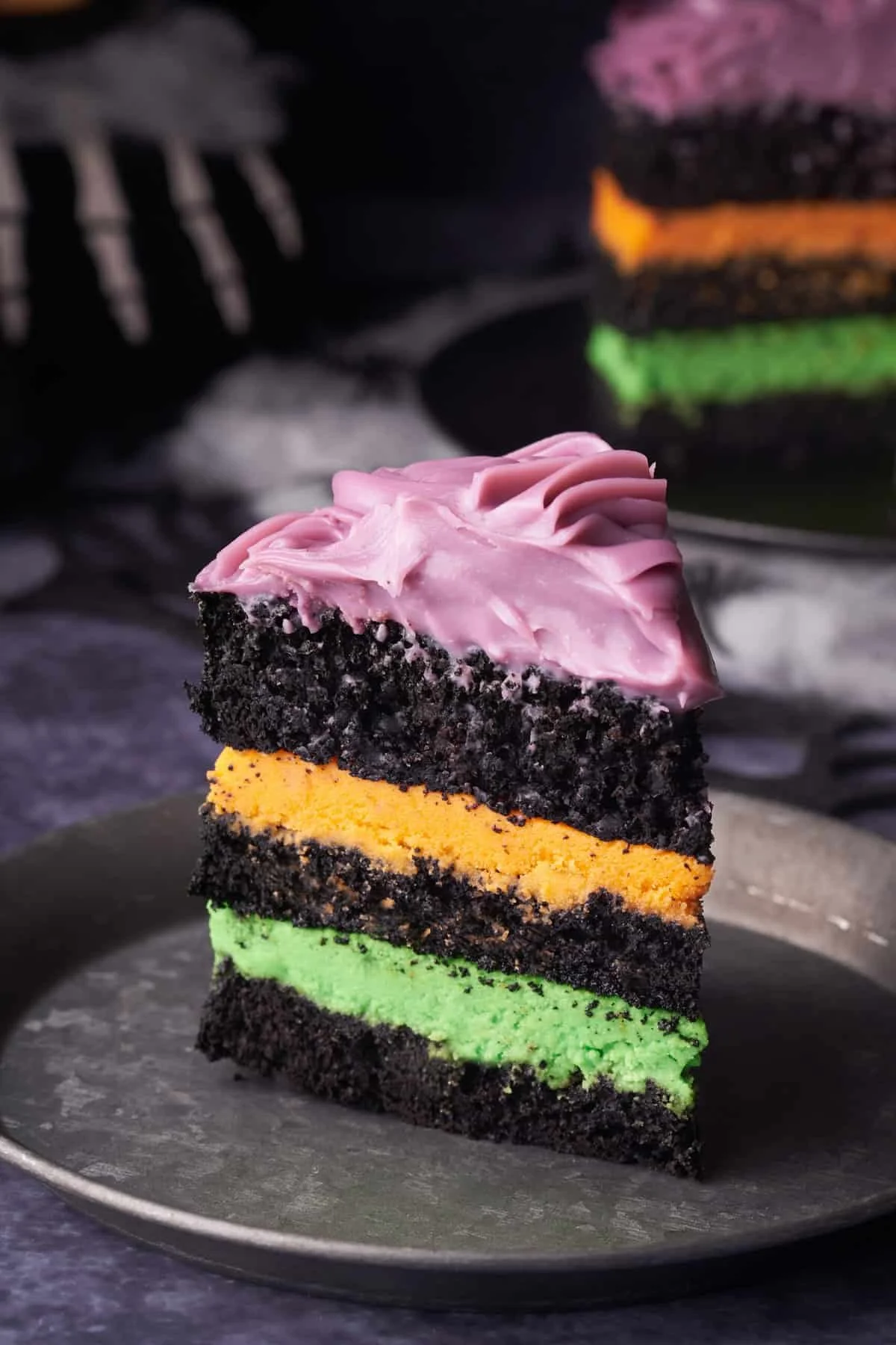 Simple Halloween Layer Cake