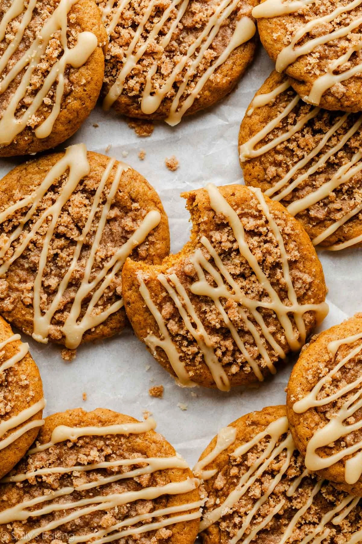 Spiced Pumpkin Crumb Cookies