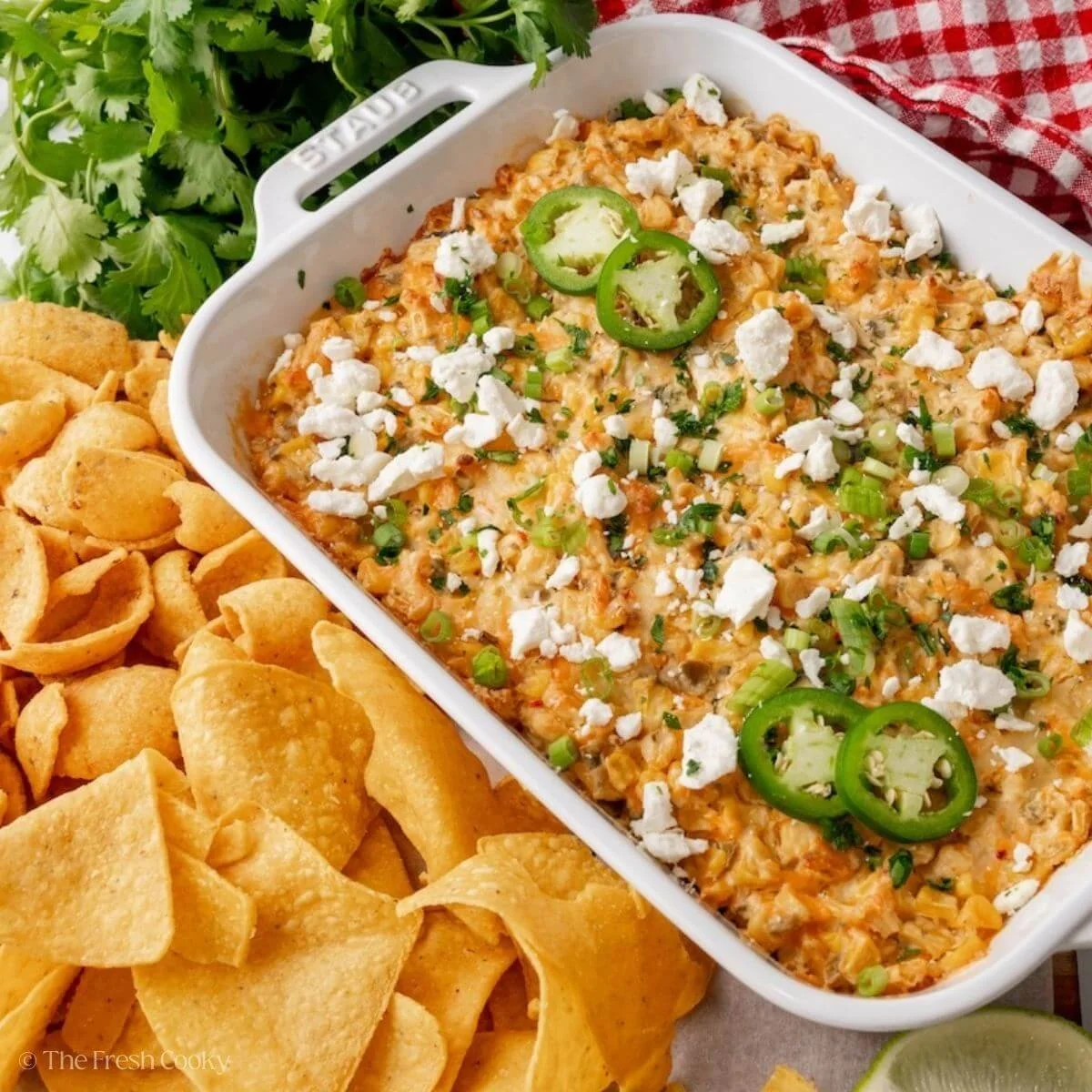 Spicy Hot Corn Dip